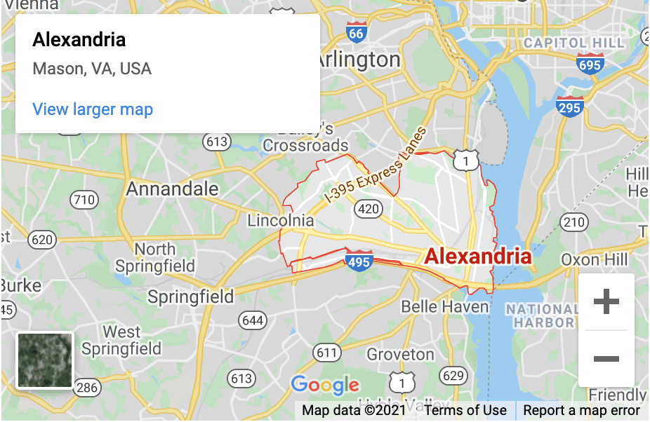 Alexandria VA - top notch movers area